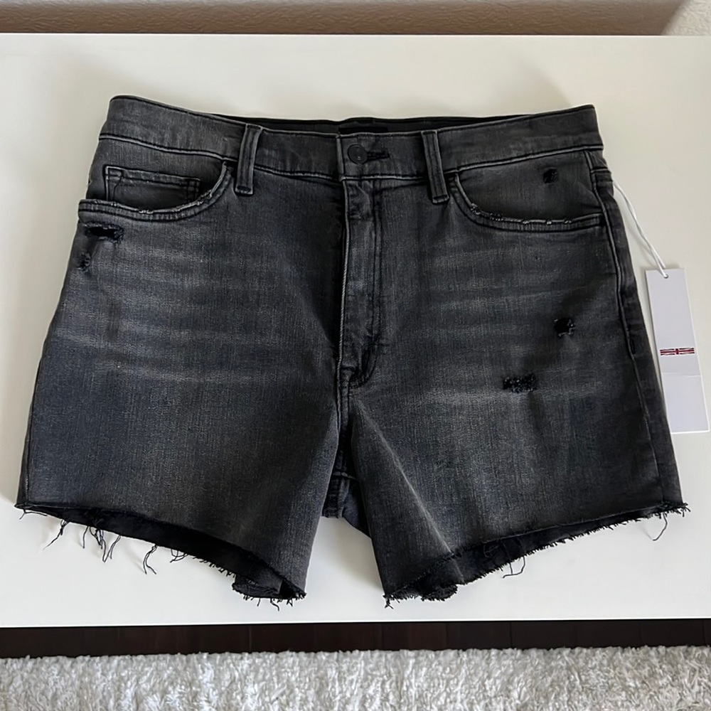 HUDSON Kass High-Rise Denim Shorts